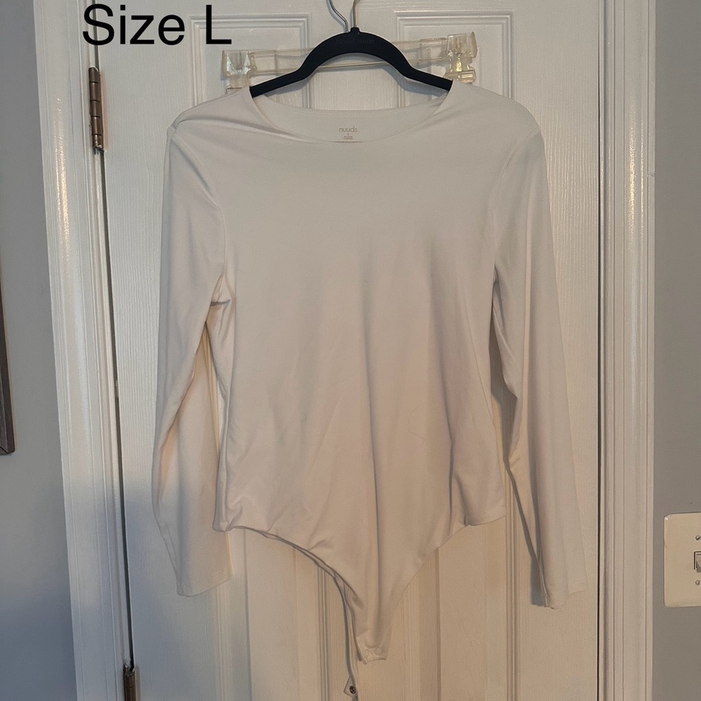 Nuuds OG bodysuit in white